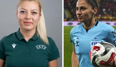 Süper Lig’de bu hafta iki kadın hakem maç yönetecek