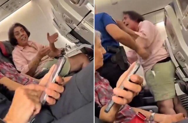 Uçakta olay çıkaran yolcu sabır sınadı: Ben bu ülkeye dolar getiriyorum