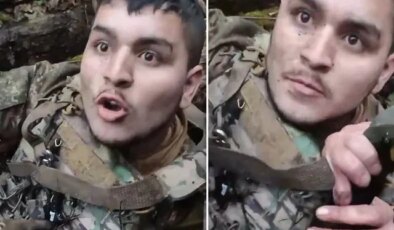 Ukrayna ordusunda savaşan Kolombiyalı asker, Ruslar tarafından esir alındı