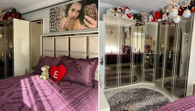 Yeni gelinin yatak odası dekorasyonu kullanıcıları ikiye böldü