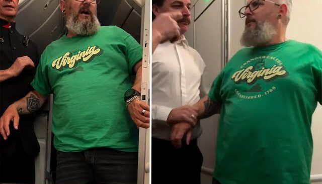 Yolcu kabin görevlisini ısırınca uçak rota değiştirdi