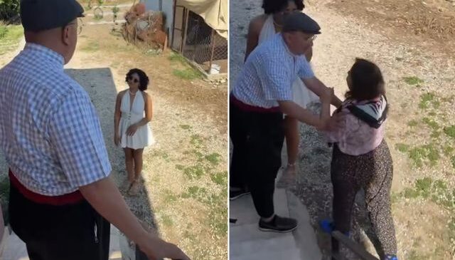 Yolunu kaybeden turistle eşini kıskandırdı, ortalık fena karıştı