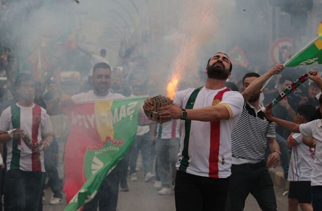 Yorgun mermi isabet etti! Diyarbakır’daki şampiyonluk kutlamalarında 2 yaralı