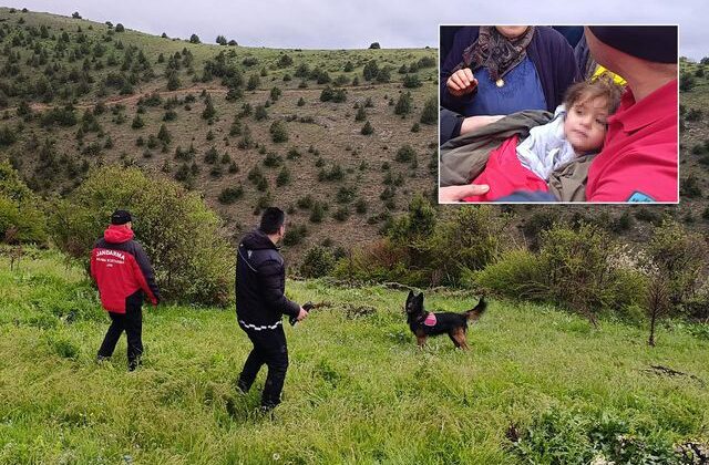 Tüm ilçe seferber olmuştu! 3 yaşındaki Aybüke’den sevindiren haber