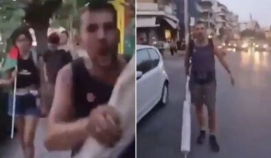 Yunan halkı tatile gelen İsrail askerlerini böyle kovdu: Defol git siyonist