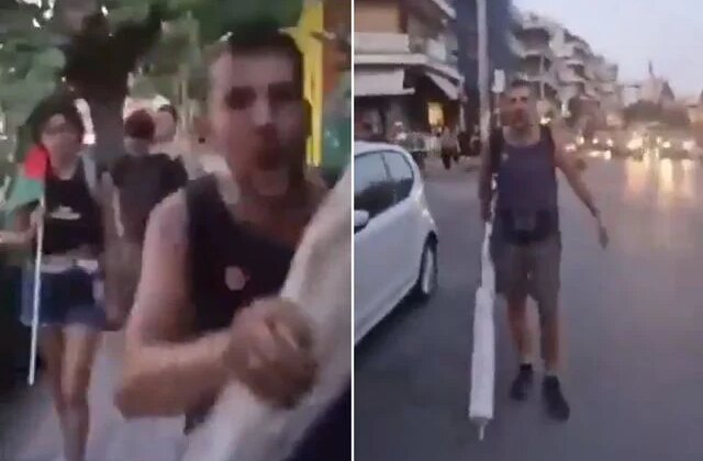 Yunan halkı tatile gelen İsrail askerlerini böyle kovdu: Defol git siyonist