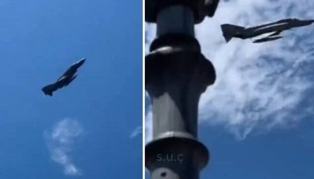 Yunan savaş uçakları, Türkiye’ye iki kilometre mesafede alçak uçuş yaptı