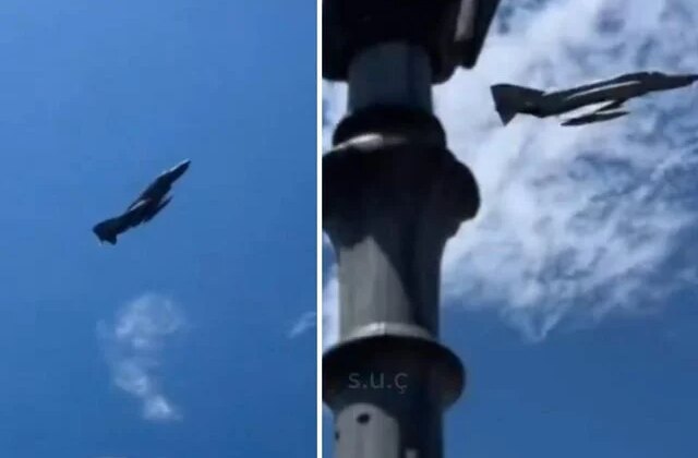Yunan savaş uçakları, Türkiye’ye iki kilometre mesafede alçak uçuş yaptı