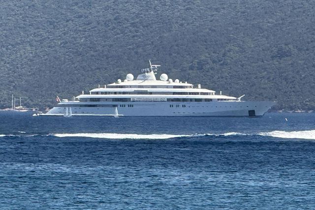 150 Milyon Dolarlık Mega Yat Bodrum'da