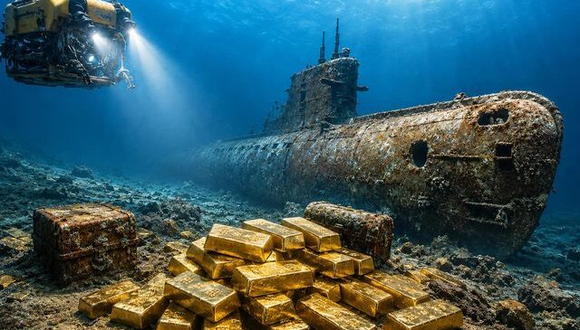 2,2 ton altın 82 yıldır Atlas Okyanusu’nun dibinde bekliyor