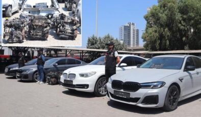 6 ilde lüks araç operasyonu! 30 milyon liralık vurgun yapmışlar