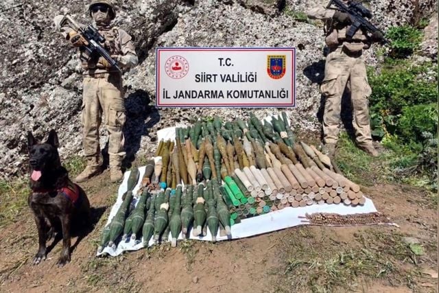 Jandarma'dan 8 ilde operasyon! 34 mağara, sığınak ve barınma alanı imha edildi