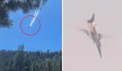 Rusya’nın ardından ABD’de de bombardıman uçağı düştü