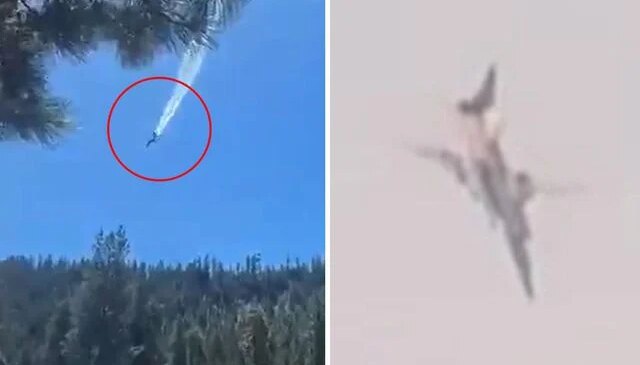 Rusya’nın ardından ABD’de de bombardıman uçağı düştü