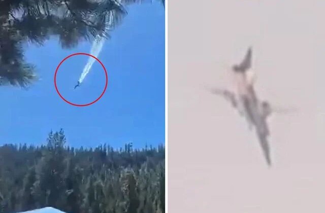 Rusya’nın ardından ABD’de de bombardıman uçağı düştü