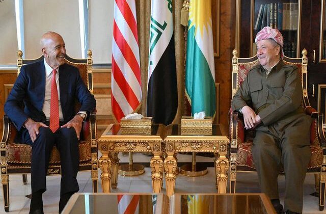 Büyükelçi Tom Barrack’tan yoğun Kuzey Irak mesaisi