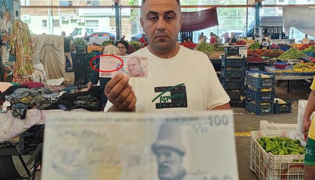 Paralara yazılan not pazarcıyı isyan ettirdi: Yeter artık, Ömer ve Özge çıkıp gelin