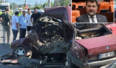 AK Parti Düzce Milletvekili Ercan Öztürk kaza yaptı: 1 ölü, 2 yaralı