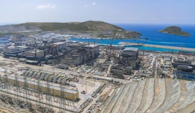 Akkuyu Nükleer Santrali’nden yıl sonuna kadar ilk elektrik üretimi gerçekleştirilecek