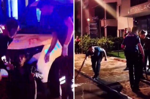 Falçatayla kızını kaçıran kişinin kulağını kesip, kopardı