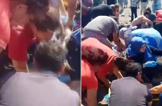 Babalar Günü’nde sahilde can pazarı: Baba ve 2 çocuğu boğulma tehlikesi geçirdi