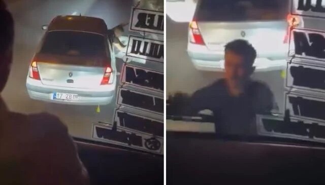 Önünü kestikleri yolcu otobüsüne zarar veren 3 kişi gözaltında