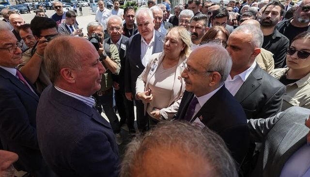 Ankara’da olaylı cenaze! İnce ve Kılıçdaroğlu yıllar sonra aynı karede