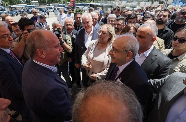 Ankara’da olaylı cenaze! İnce ve Kılıçdaroğlu yıllar sonra aynı karede