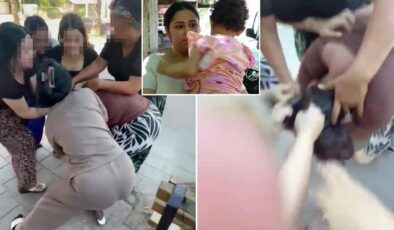 Bebeğinin yanında hunharca darbedilen kadın dehşeti anlattı