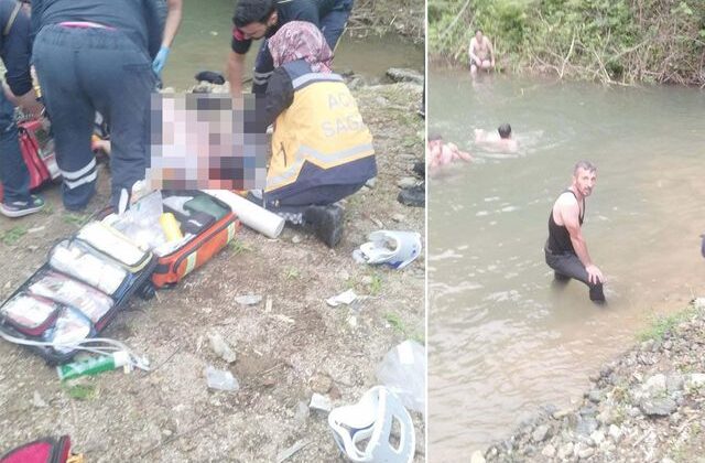 Arhavi’de iki imam serinlemek için girdikleri gölette can verdi