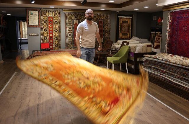 Yere sermeye kıyamıyorlar! Servet değerindeki halıları kasada saklıyorlar