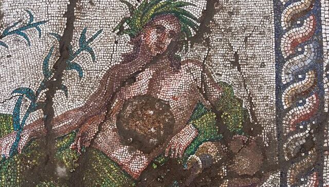 Aspendos’ta eşi benzeri az görülen tarihi keşif! Roma’nın gizemli nehir tanrısı ortaya çıktı