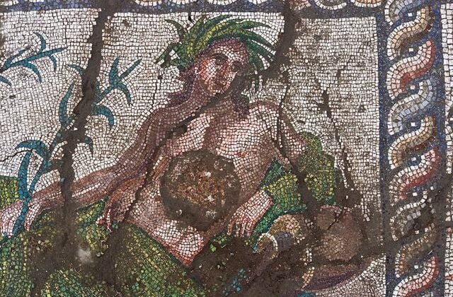 Aspendos’ta eşi benzeri az görülen tarihi keşif! Roma’nın gizemli nehir tanrısı ortaya çıktı