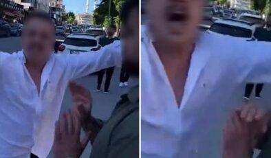 Tutanak tutmak isterken hem darbedildi hem de ceza yedi: O anlar kamerada