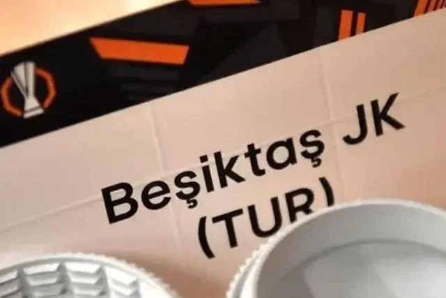 Beşiktaş'ın UEFA Avrupa Ligi'ndeki rakibi belli oluyor