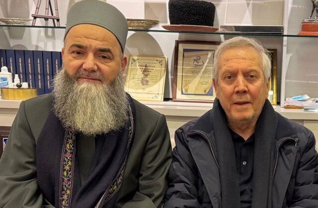 Cübbeli Ahmet Hoca’dan Aziz Yıldırım’a tebrik