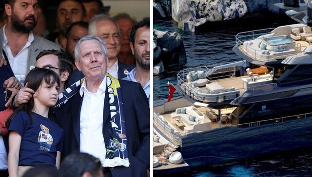 Aziz Yıldırım’dan kızına yüzen saray