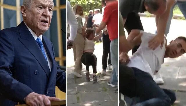 Bahçeli’nin “Yanındayız” dediği öğretmenlere ekiplerden sert müdahale