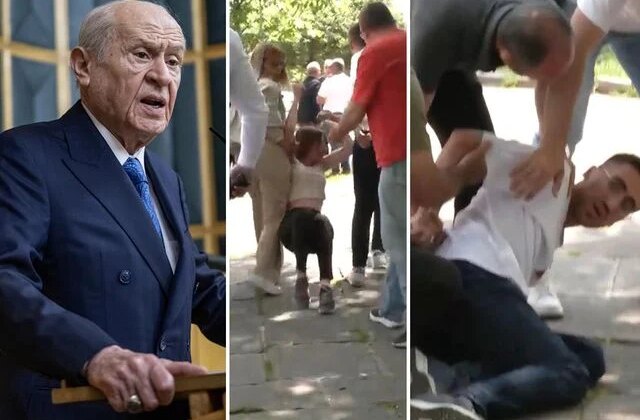 Bahçeli’nin “Yanındayız” dediği öğretmenlere ekiplerden sert müdahale