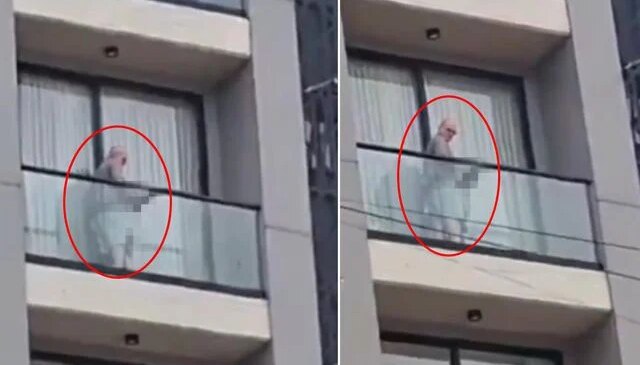 Balkonda yaşananlar infial yarattı! Çığlıklar sonrası polis harekete geçti
