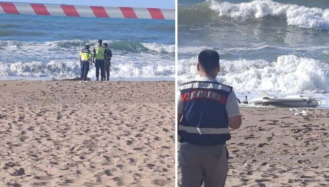 Bartın’da plaja mühimmat yüklü insansız hava aracı vurdu