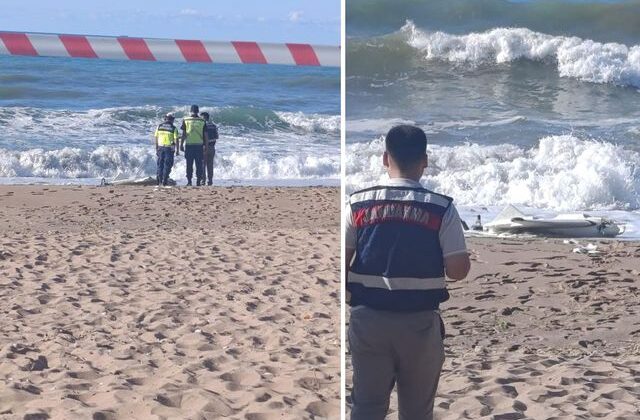Bartın’da plaja mühimmat yüklü insansız hava aracı vurdu