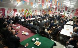BBP lideri Mustafa Destici, MHP çadırını ziyareti etti