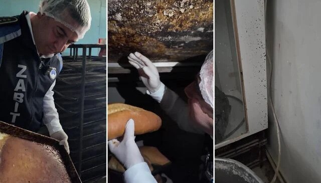 Fırındaki manzara mide bulandırdı! Zabıta müdürü görünce isyan etti