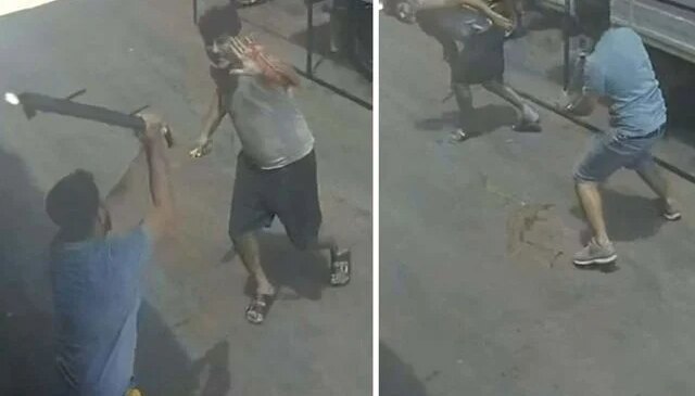 Bıçakla husumetlilerin dükkanını bastı ama…  Sonucu ömrünce unutmaz