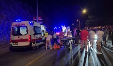 Bodrum’da taksi ile motosiklet çarpıştı: 1 ölü, 1 ağır yaralı