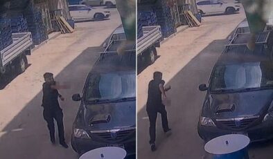 Husumetlisine sokak ortasında pusu kurup kurşun yağdırdı