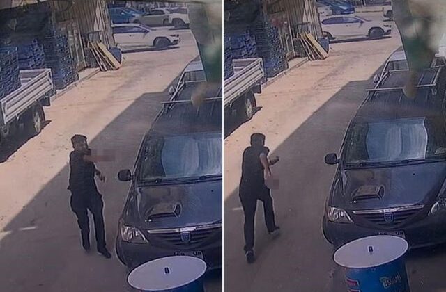 Husumetlisine sokak ortasında pusu kurup kurşun yağdırdı