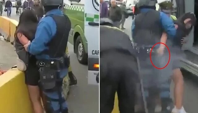 Canlı yayında büyük arbede! Polisin silahını kapıp kurşun yağdırdı