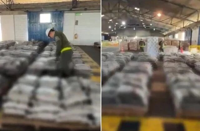 Kolombiya’nın Cartagena Limanı’nda 2 ton 400 kilogram uyuşturucu madde yakalandı